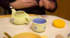 Pottery Painting - Cup and Pot